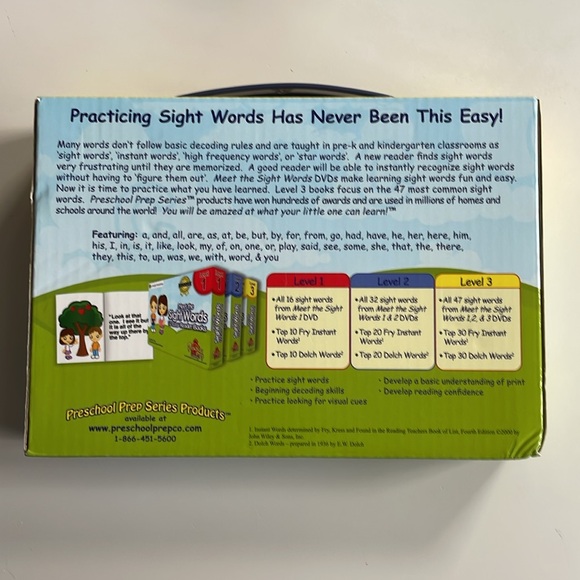 Sight Words Learning Box Set - Picture 2 of 6